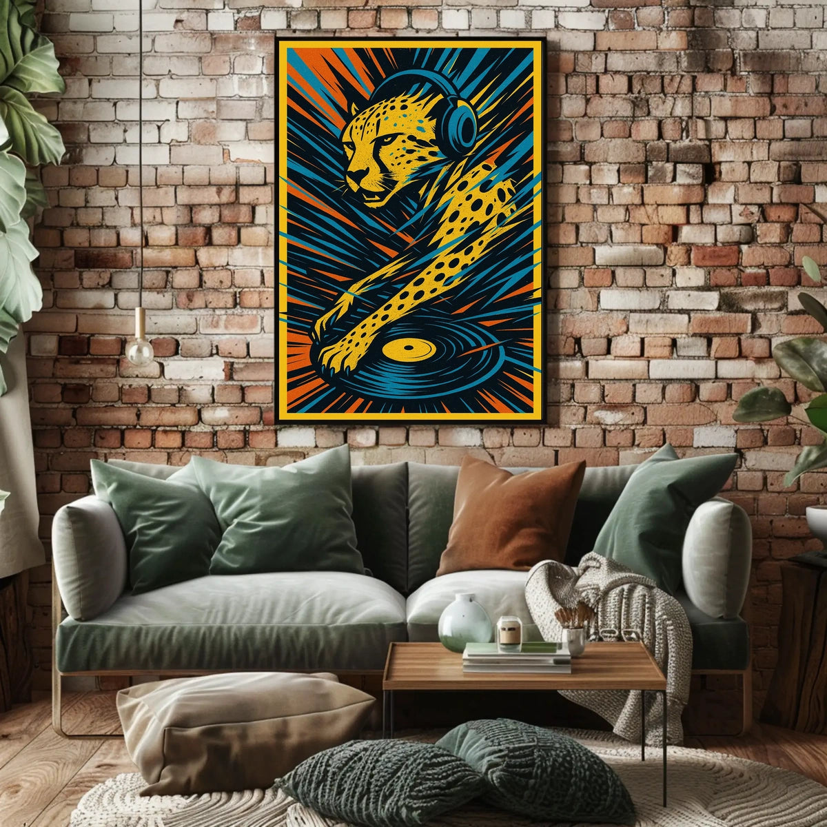Sonic Cheetah Groove Poster