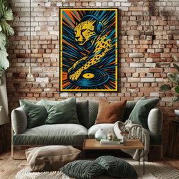 Sonic Cheetah Groove Poster