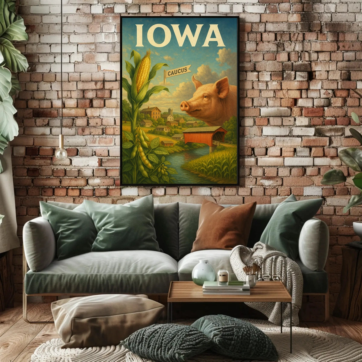 Iowa Caucus Poster