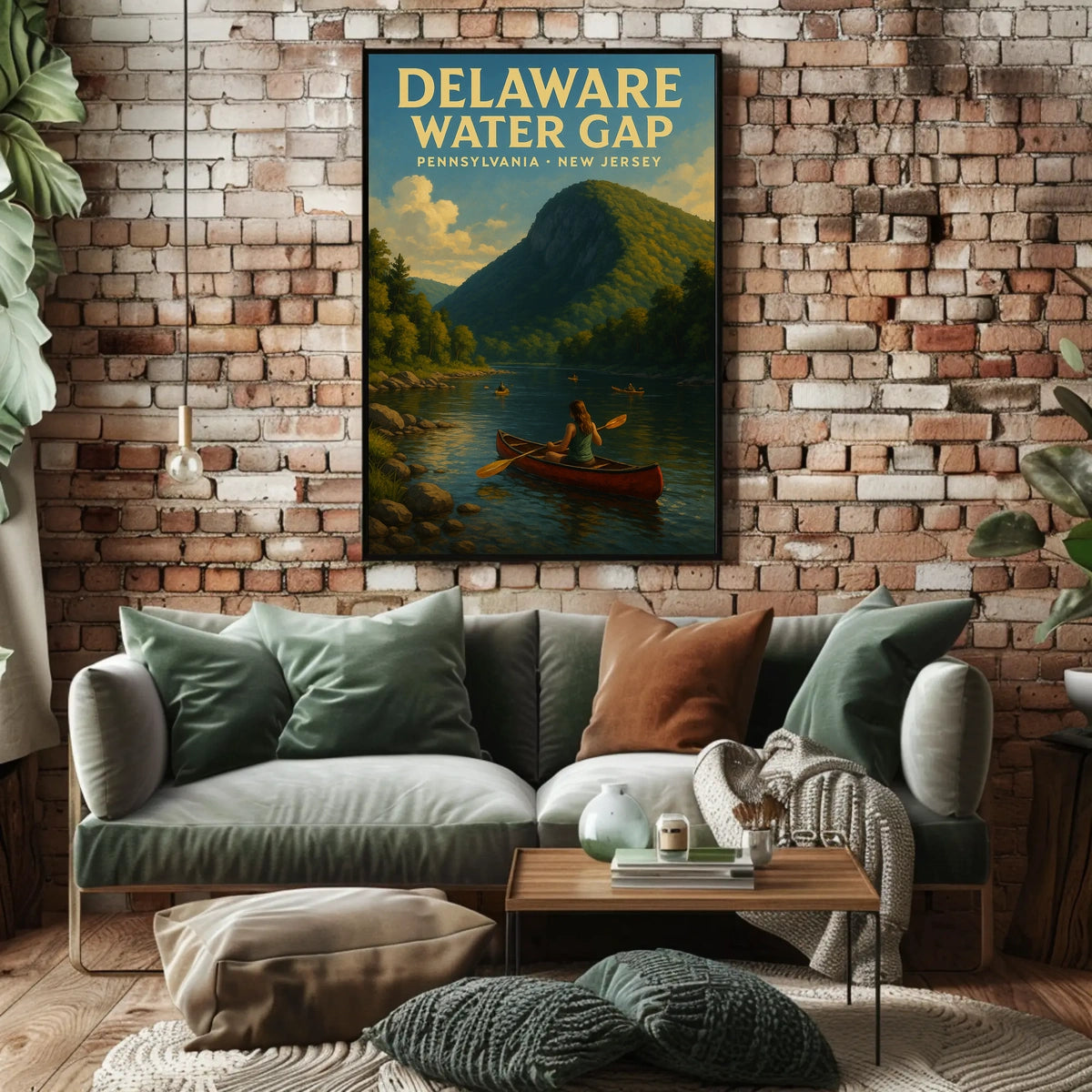 Delaware Water Gap Adventure Poster