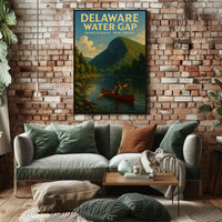 Delaware Water Gap Adventure Poster