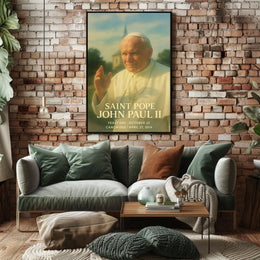 Saint Pope John Paul Ii Poster