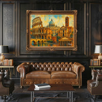 Timeless Italy Impressionism Travel Poster