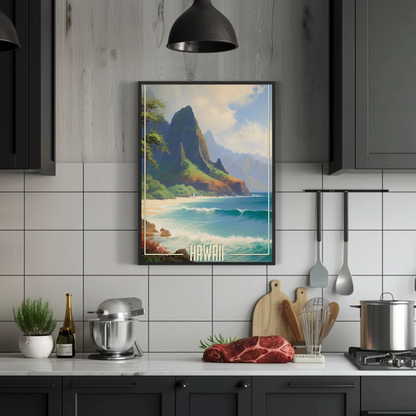 Hawaii Vintage Poster
