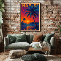 Naples, Florida Sunset Poster