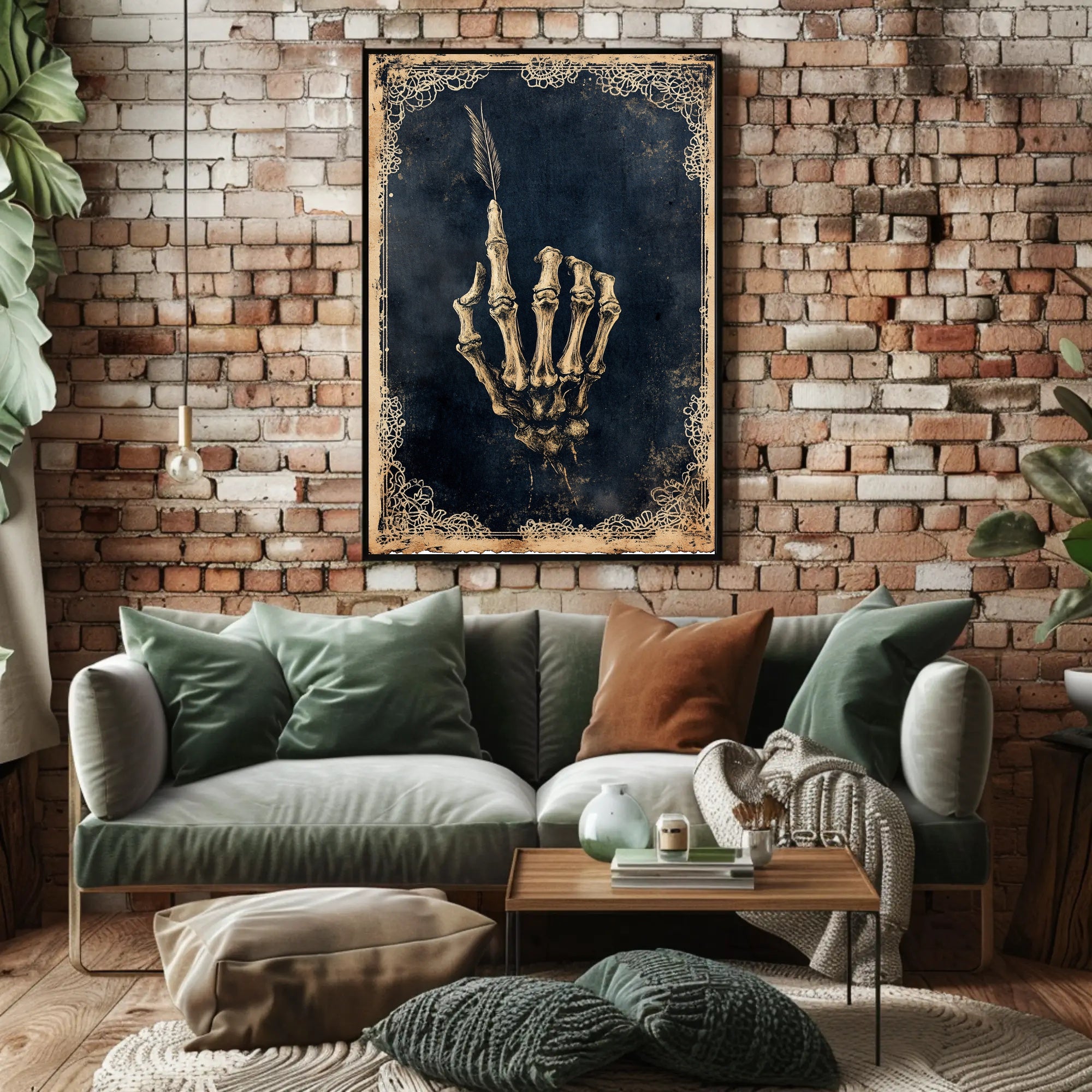 SkeletonS Quill Poster