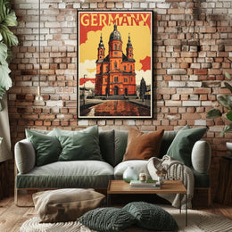 Germany Architectural Poster