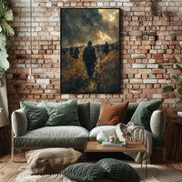 March Through the Storm Art Print Poster for Home Decor PosterGoat
