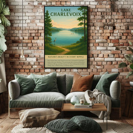 Lake Charlevoix NatureS Beauty Poster