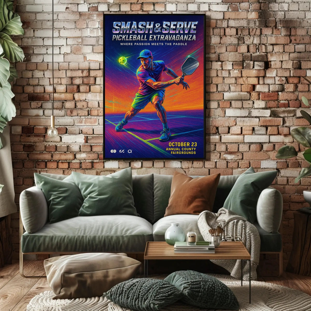 Pickleball Extravaganza Poster