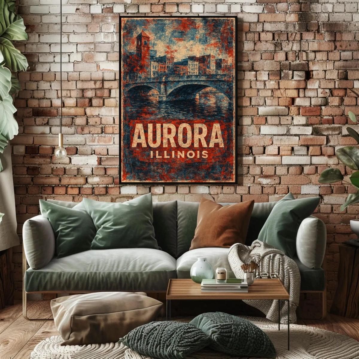 Aurora, Illinois Poster