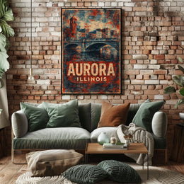 Aurora, Illinois Poster