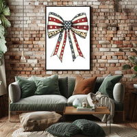 patriotic bow Poster