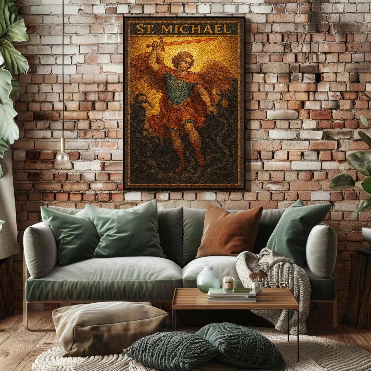 Archangel Michael Art poster