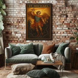 Archangel Michael Art poster