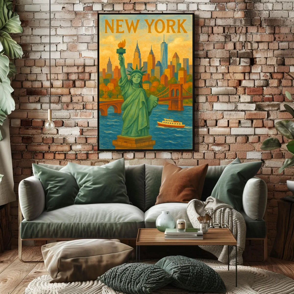 New York City Skyline Poster