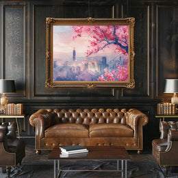 Blossoms Over Taipei Poster