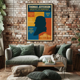 Thomas Jefferson 3rd President Poster