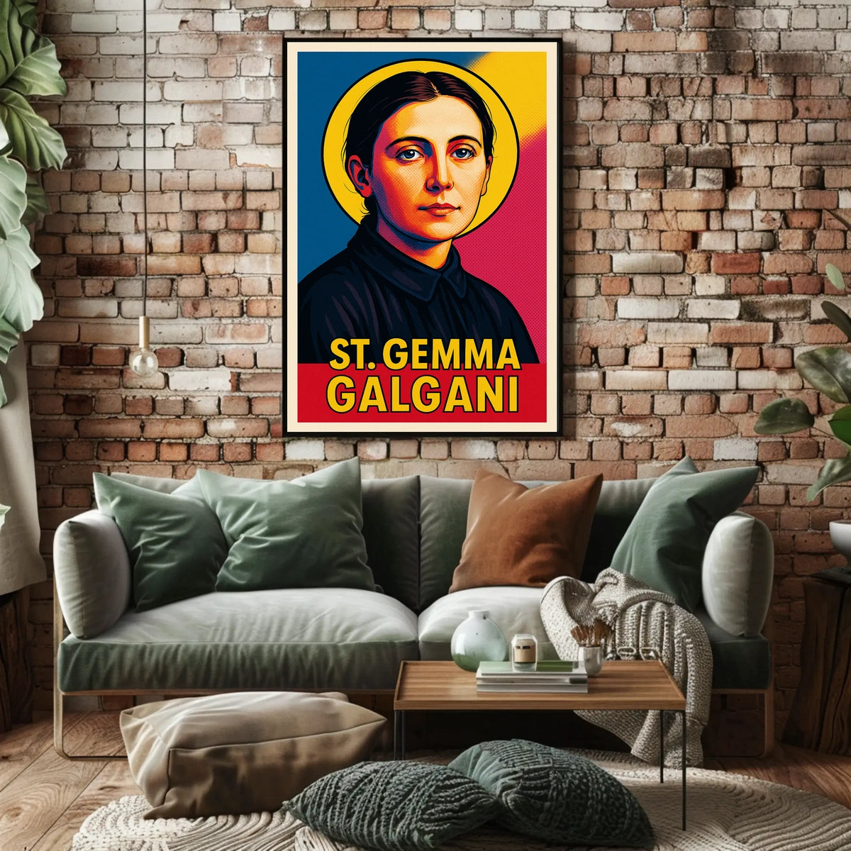 St. Gemma Galgani Poster