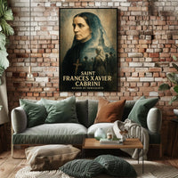 Saint Frances Xavier Cabrini Patron Of Poster