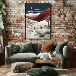 Desert Wanderer Poster