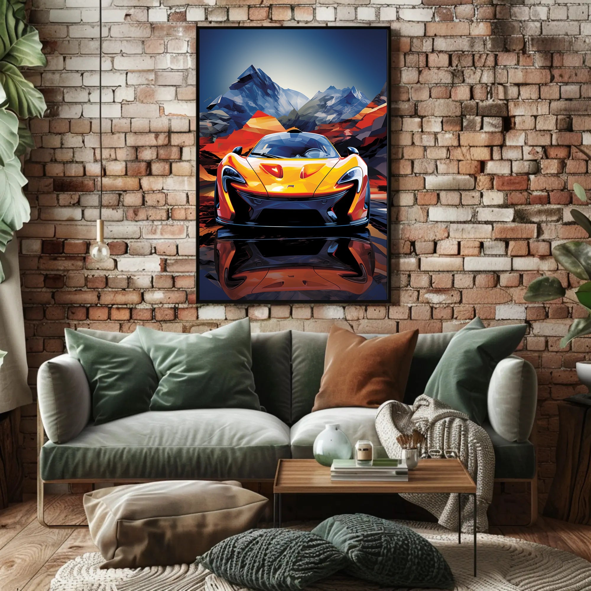 Speed and Serenity Poster PosterGoat