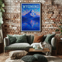 Wyoming Landscape Poster