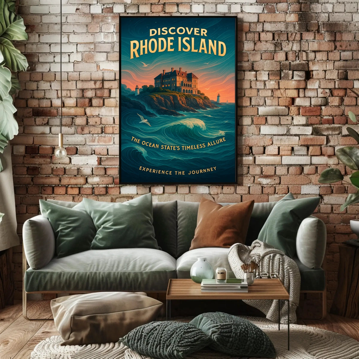 Discover Rhode Island Poster