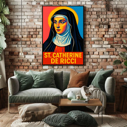 St. Catherine de Ricci Poster