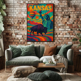 Kansas Dreamscape Poster