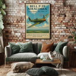 Bell P-39 Airacobra Poster