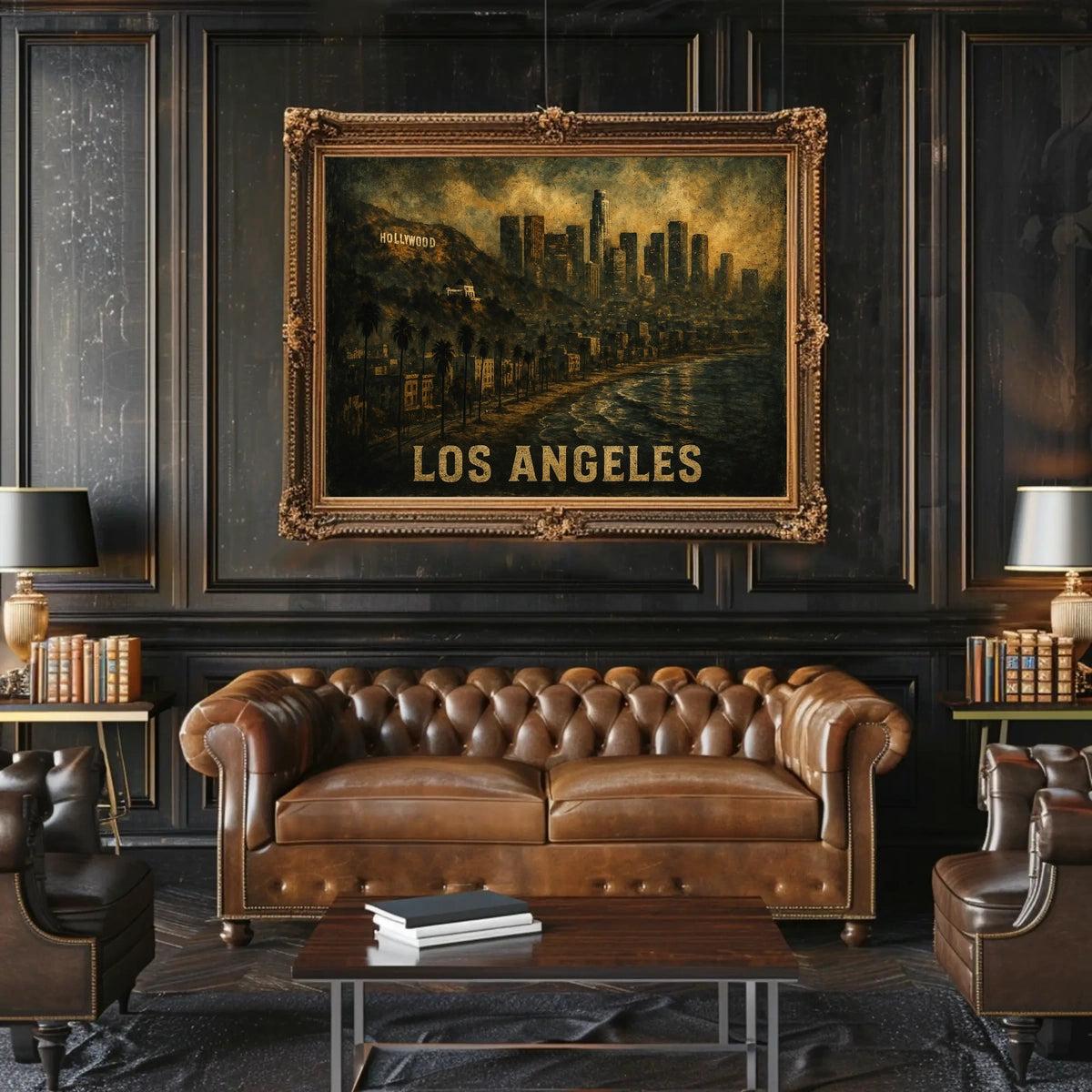 Los Angeles Skyline Poster