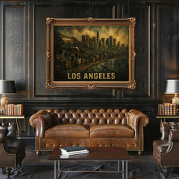 Los Angeles Skyline Poster