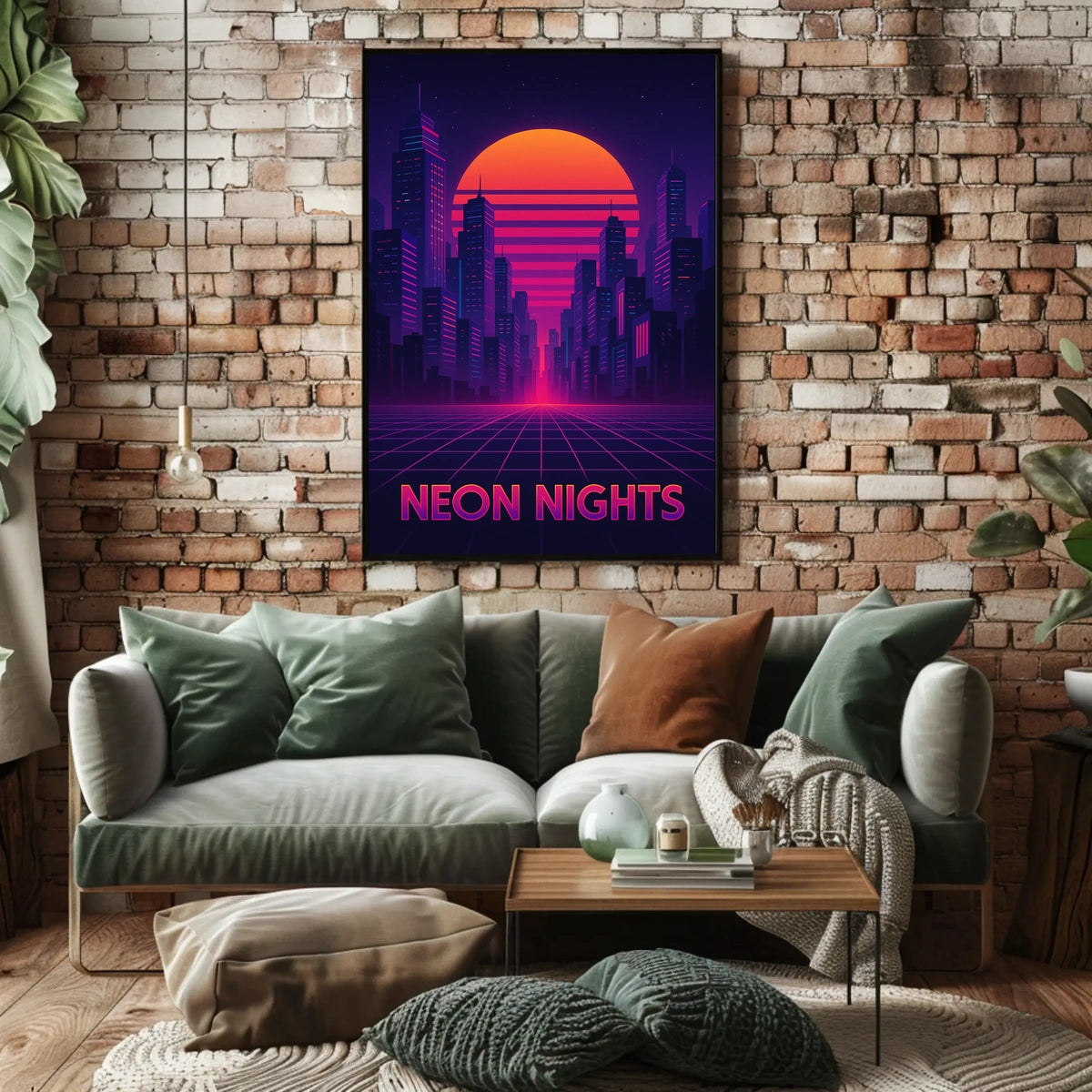Neon Nights Poster