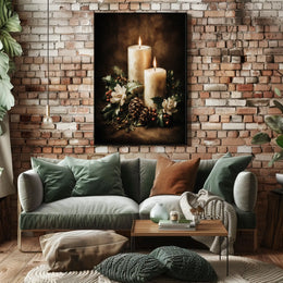 Candlelit Serenity Poster