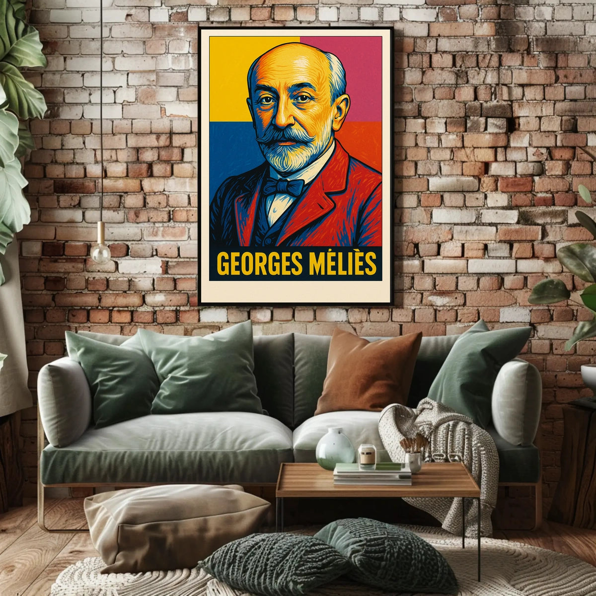 Georges Méliès Cinematic Pioneer Poster