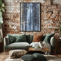 Winter Forest Serenity Poster