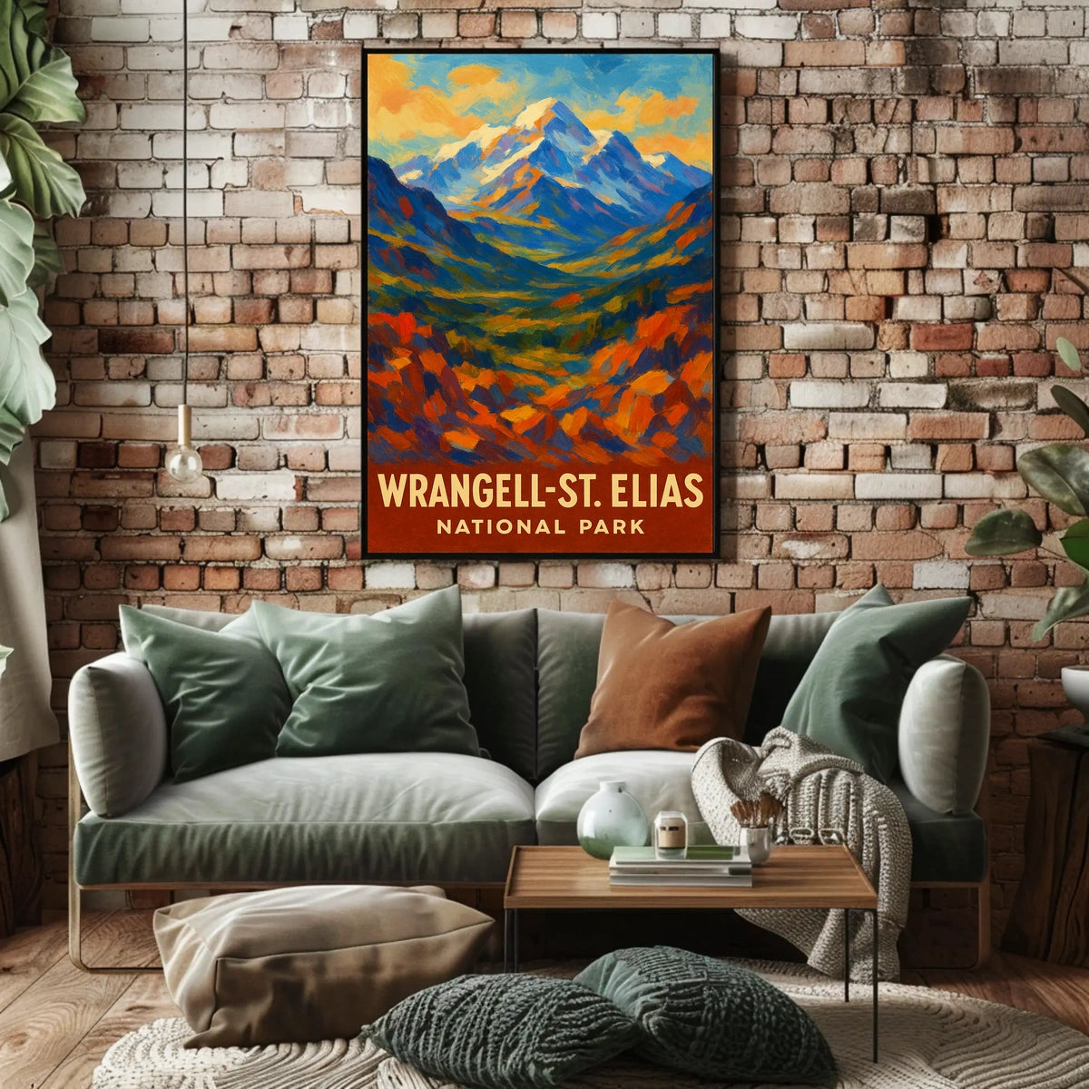 Wrangell-St. Elias National Park Poster