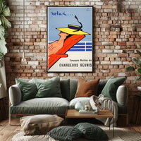 Relax With Chargeurs Réunis Poster