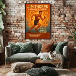 Jim Thorpe A Legacy in Motion Jim Thorpe Poster