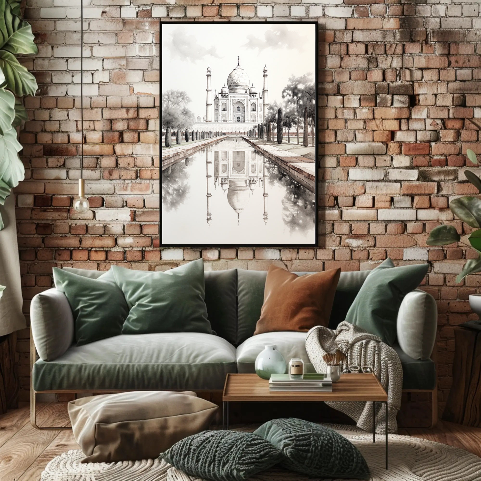Timeless Beauty Of The Taj Mahal Poster
