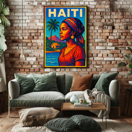 Haiti Vibrant Heritage Poster