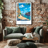 Wapping Tranquil Scene Urban or Cityscape Poster