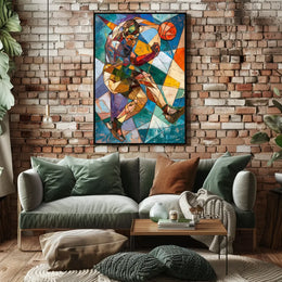 Abstract Visual Storytelling Art Poster