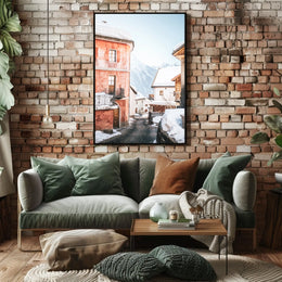 Winter Village Serenity Poster