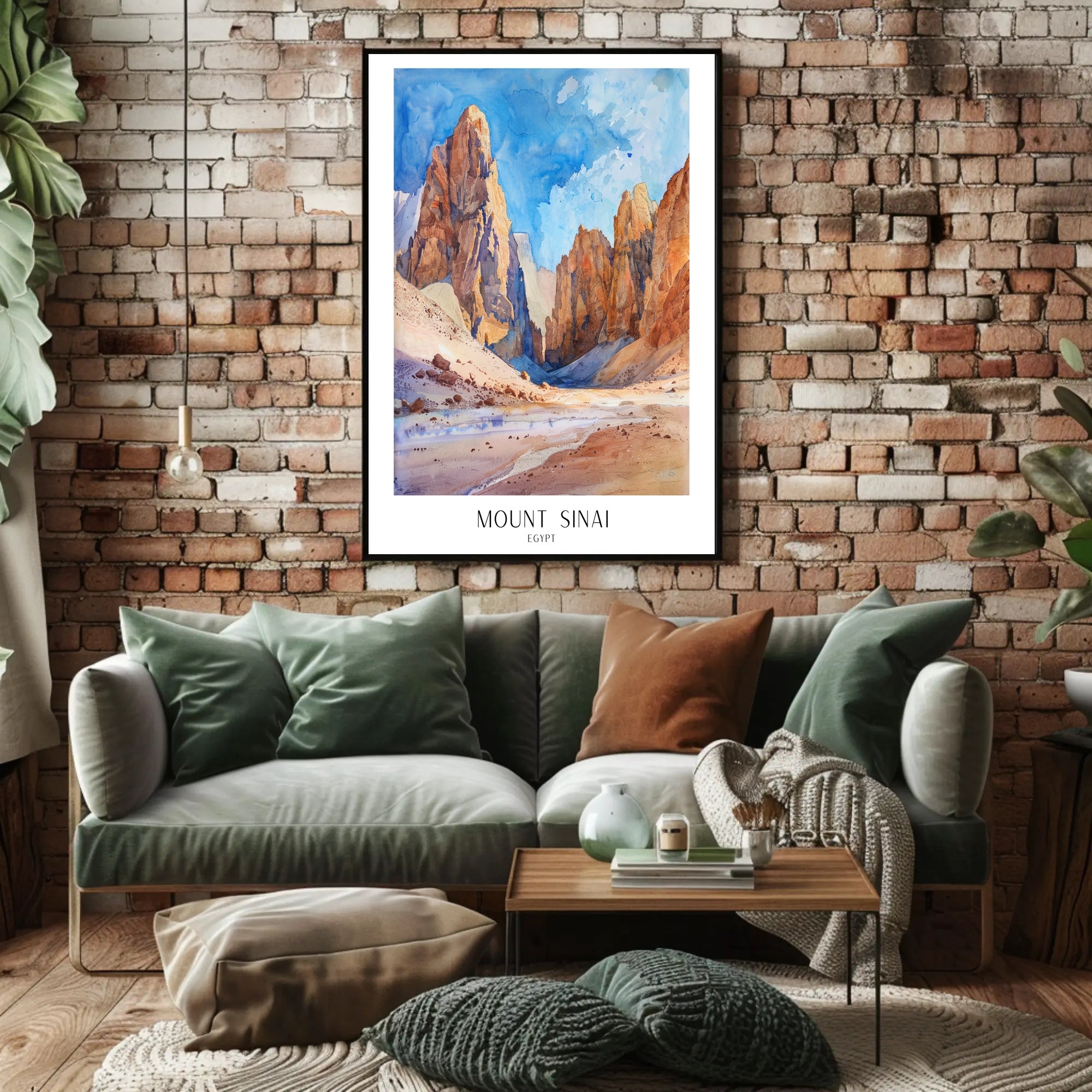 Mount Sinai Poster PosterGoat