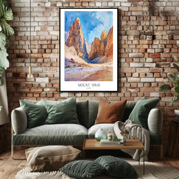 Mount Sinai Poster PosterGoat