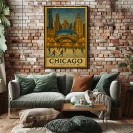 Chicago The Heart Of Winter Poster