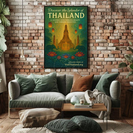 Thailand’s Mystical Beauty: Cultural or Heritage Poster