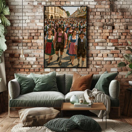 Bavarian Festival Parade Poster